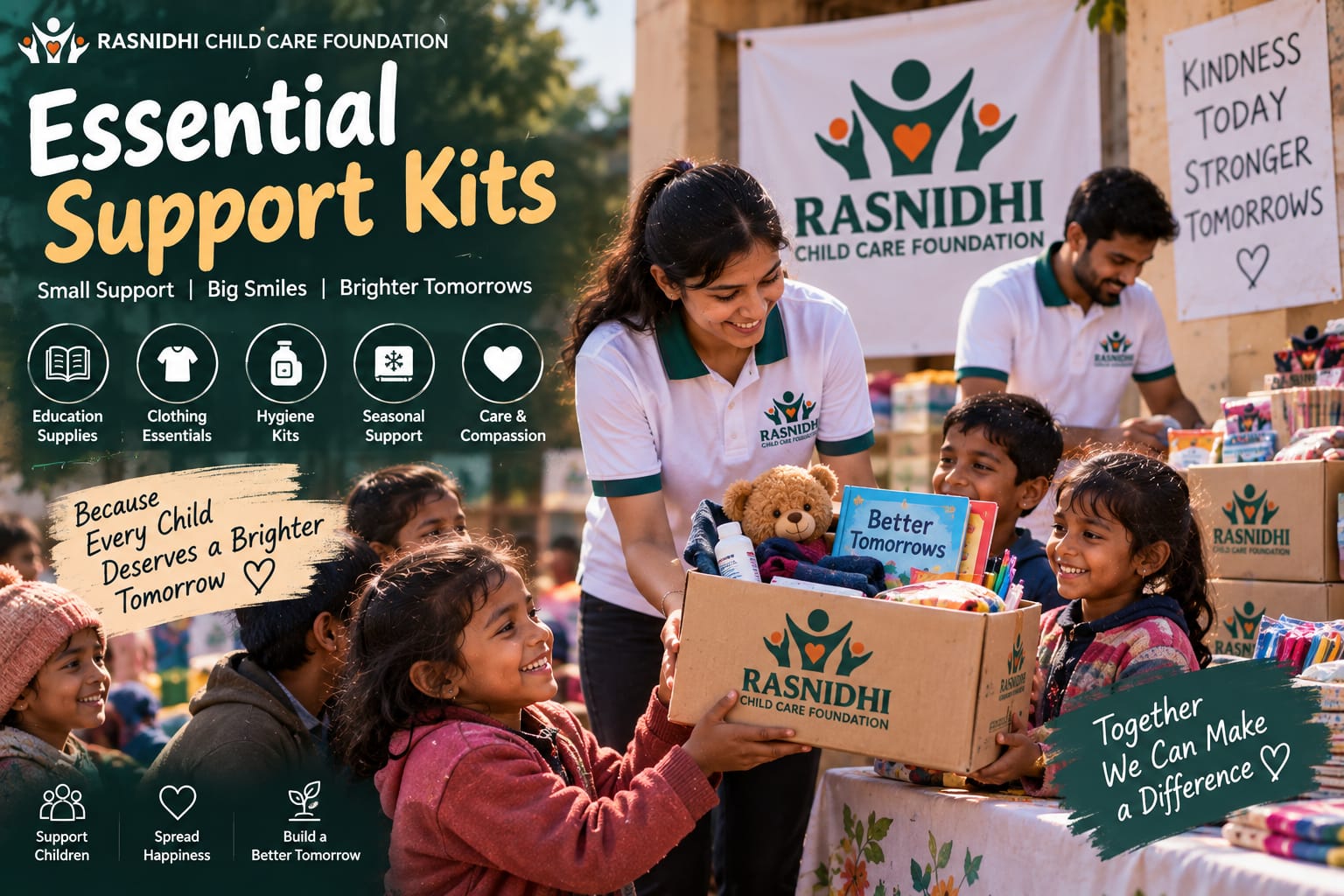 Essential Support Kits campaign banner
